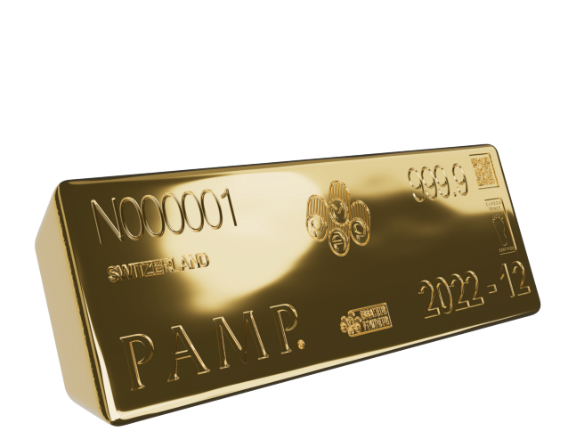 PAMP 400 oz bar